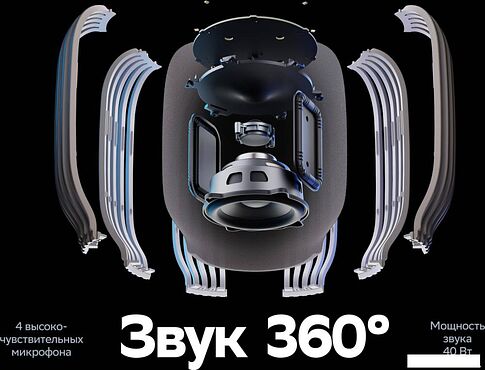 Умная колонка Sber SberBoom (марсианский красный)