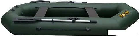 Моторно-гребная лодка Муссон S-280 (зеленый)