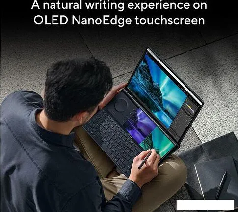 Рабочая станция ASUS Zenbook Pro 14 Duo OLED UX8402VU-P1036W