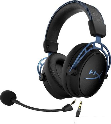 Наушники HyperX Cloud Alpha S (черный/синий)