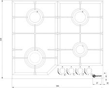 Варочная панель Schtoff H6034C16IS Black
