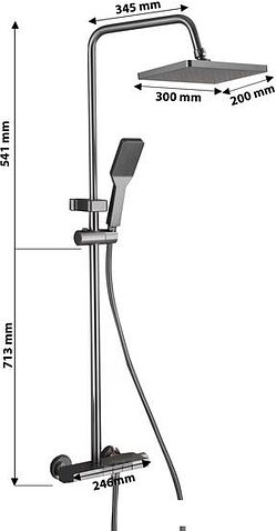 Душевая система  Ekko E2508-5