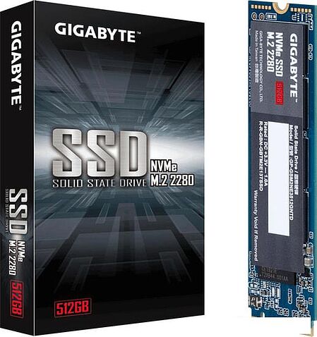 SSD Gigabyte NVMe 512GB GP-GSM2NE3512GNTD