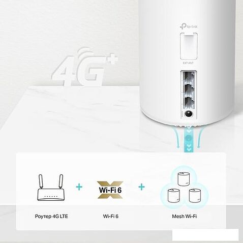 4G Wi-Fi роутер TP-Link Deco X20-4G (1 шт)
