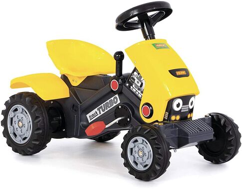 Педальная машинка Полесье Каталка-трактор с педалями Turbo-2 89335
