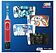 Комплект зубных щеток Oral-B Vitality Pro Cross Action + Vitality D100 Kids Star Wars (2 шт, черный/красный)