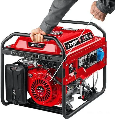 Бензиновый генератор Зубр СБ-8000Е