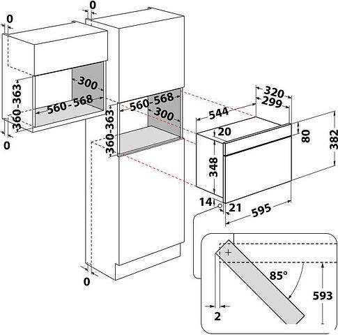 Микроволновая печь Whirlpool WMN14BB