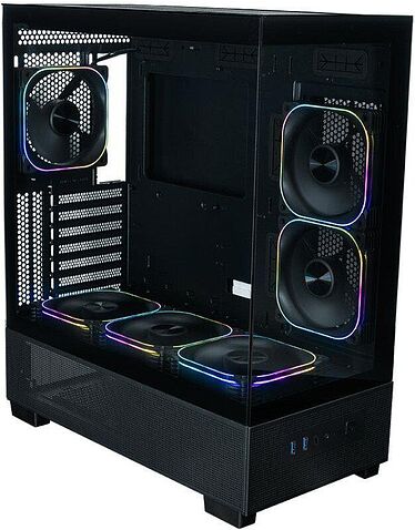 Корпус XASTRA Q500 6ARGB-FG-C10-UC (черный)