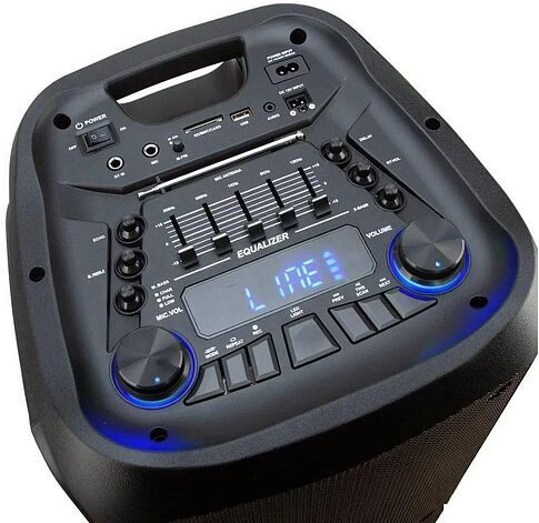 Колонка для вечеринок Eltronic 20-61 Fire Box 1000