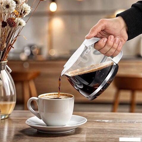 Капельная кофеварка Kitfort KT-7396