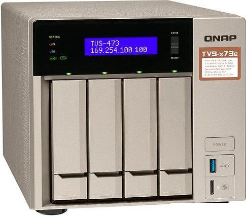 Сетевой накопитель QNAP TVS-473E-8G