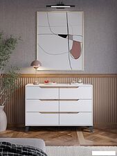 Комод ЭлиГард Eyva 6S (белый)