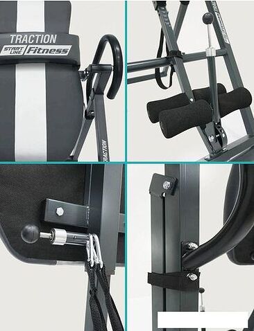 Инверсионный стол Start Line Fitness Traction SLFIT03S-GS (серый/серебристый)