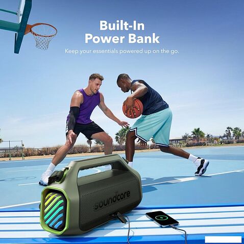 Беспроводная колонка Anker Soundcore Boom 2 Plus (зеленый)