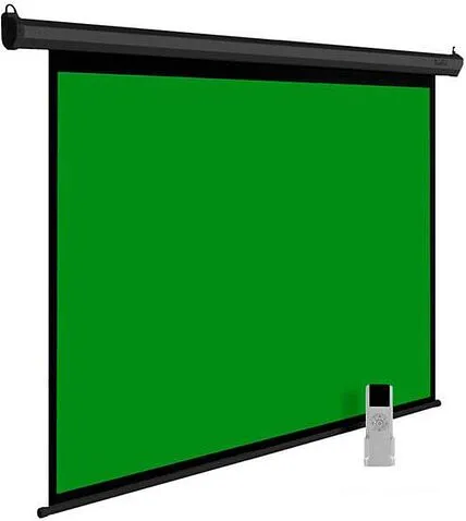 Проекционный экран CACTUS GreenMotoExpert 200x200 CS-PSGME-200X200