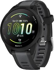 Умные часы Garmin Forerunner 165 Music (черный/сланцево-серый)