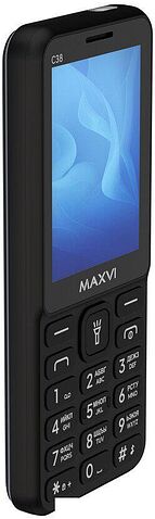 Телефон Maxvi C38 (черный)