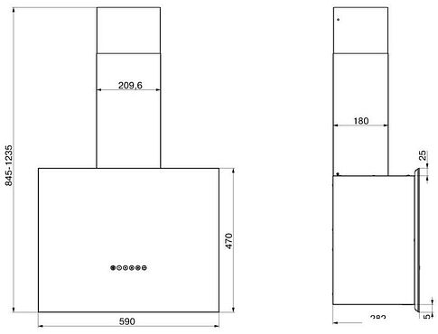 Кухонная вытяжка Elikor Метеорит 60П-700-Э4Д 192315 (белый)