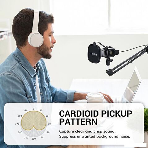 Проводной микрофон Tonor TC30+