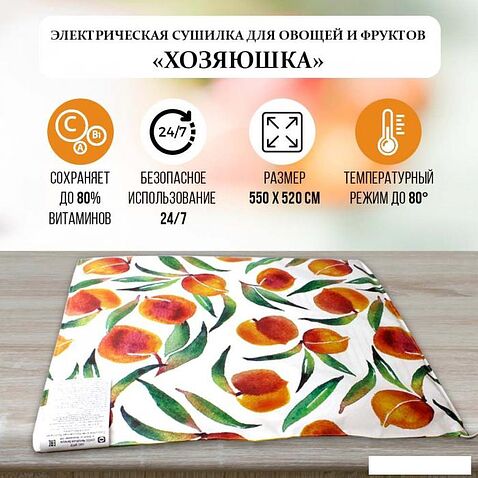 Сушилка для овощей и фруктов БРТЗ Хозяюшка СЭБ-1-0 23с473