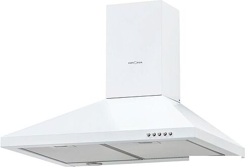 Кухонная вытяжка Krona Brief 600 White PB (белый)
