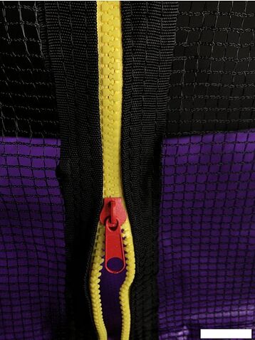 Батут Atlas Sport 183 см - 6ft (без лестницы, внешняя сетка, сливовый)