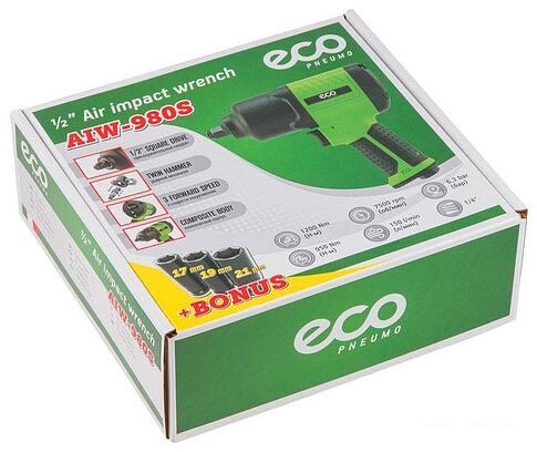 Пневматический гайковерт ECO AIW-980S