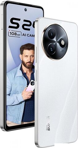 Смартфон Itel S24 8GB/256GB (белый рассвет)