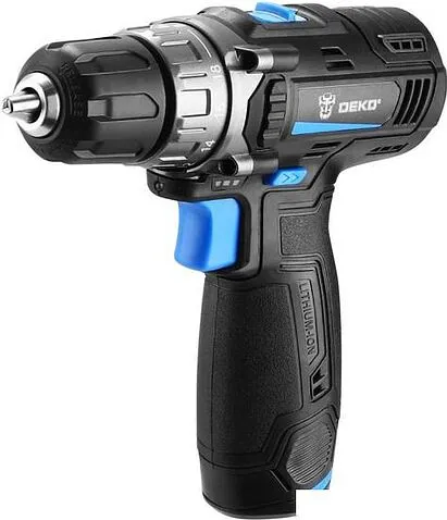 Дрель-шуруповерт Deko DKCD12V PRO 083-1003 (с 1-им АКБ, кейс)