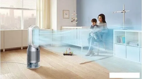 Климатический комплекс Dyson Purifier Humidify + Cool Autoreact PH3A (белый/никель)