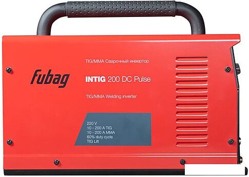 Сварочный инвертор Fubag INTIG 200 DC Pulse 31411.1 (с горелкой)