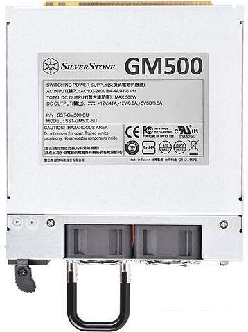 Блок питания SilverStone GM500-S 80 Plus Silver SST-GM500-S