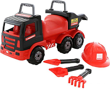 Каталка Полесье 200-02 Mammoet+каска+совок+грабли+лопата [57082]