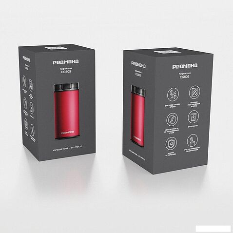 Электрическая кофемолка Redmond (Редмонд) CG805 (красный)