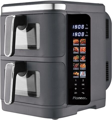 Аэрогриль (аэрофритюрница) Pioneer SM550D (серый)