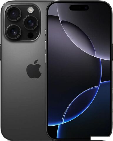 Смартфон Apple iPhone 16 Pro Dual SIM 512GB (черный титан)