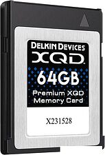 Карта памяти Delkin Devices Premium XQD 64GB
