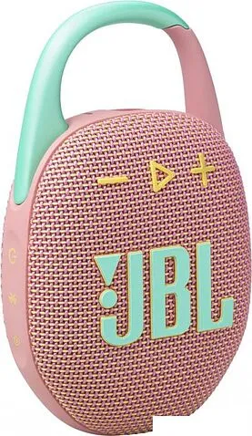 Беспроводная колонка JBL Clip 5 (розовый)