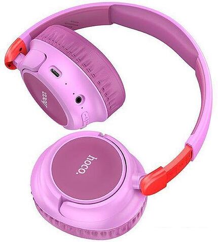 Наушники Hoco W43 (розовый)