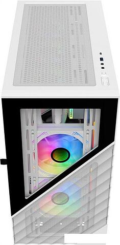 Корпус 1stPlayer DK D7 D7-WH-3F1-W