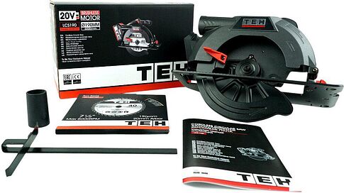Дисковая (циркулярная) пила TEH LCS190 (без АКБ)