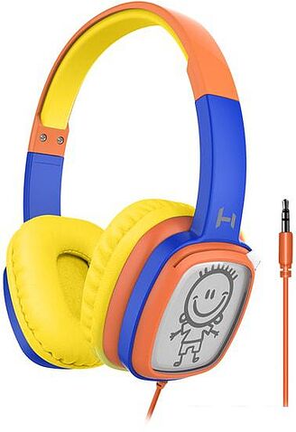 Наушники Harper HN-302 (оранжевый/синий)