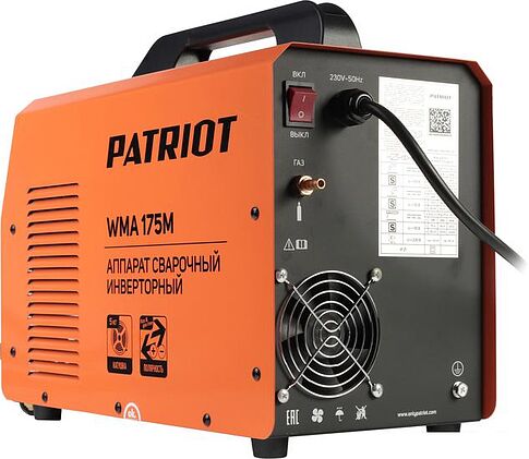 Сварочный инвертор Patriot WMA 175 M
