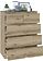 Комод Сокол Т-5Р (дуб делано)