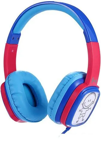 Наушники Harper HN-302 (синий/красный)