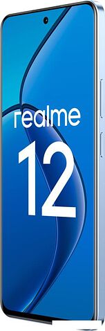 Телефон Realme 12 RMX3871 8GB/512GB международная версия (голубой рассвет) и наушники Realme Buds T110 (черный)