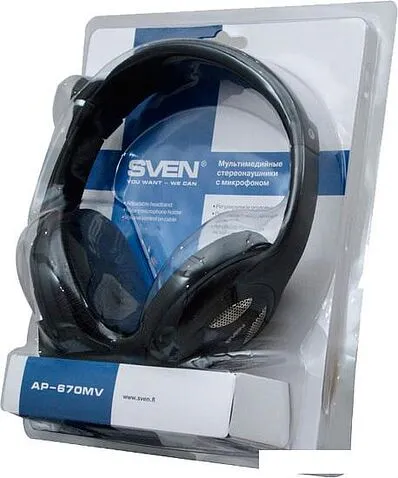Наушники с микрофоном SVEN AP-670MV