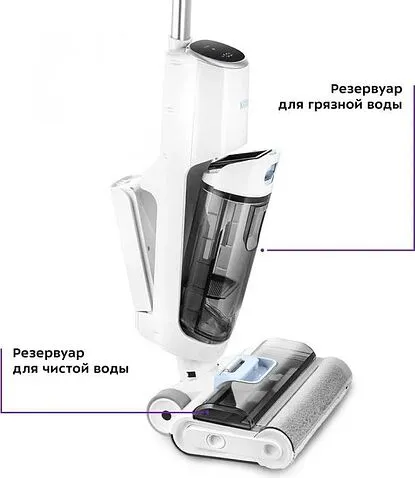 Вертикальный моющий пылесос Kitfort KT-5254
