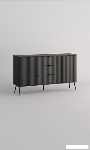 Тумба Arvento Rondo 2D3S (графит/дарк грей)